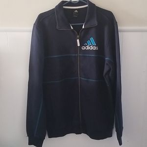 Men's Adidas Full Zip Jacket Sz L